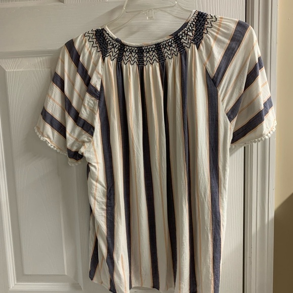 Medium Daniel Rainn smocked top lined - Picture 2 of 7